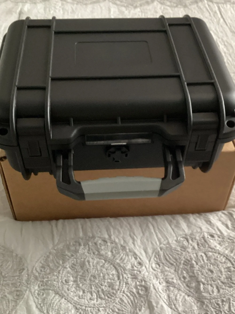 Heavy-Duty Black Protective Storage Case